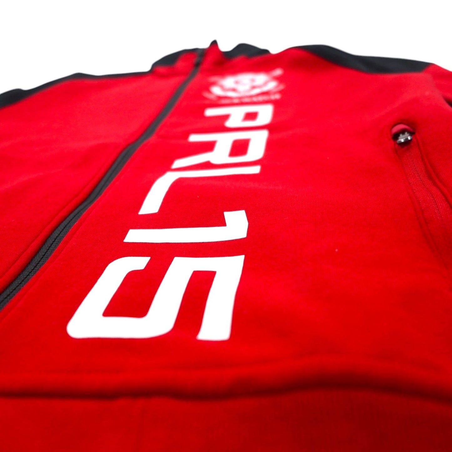 POLO RALPH LAUREN トラックジャケット ジャージ S レッド BLACK WATCH POLO TEAM