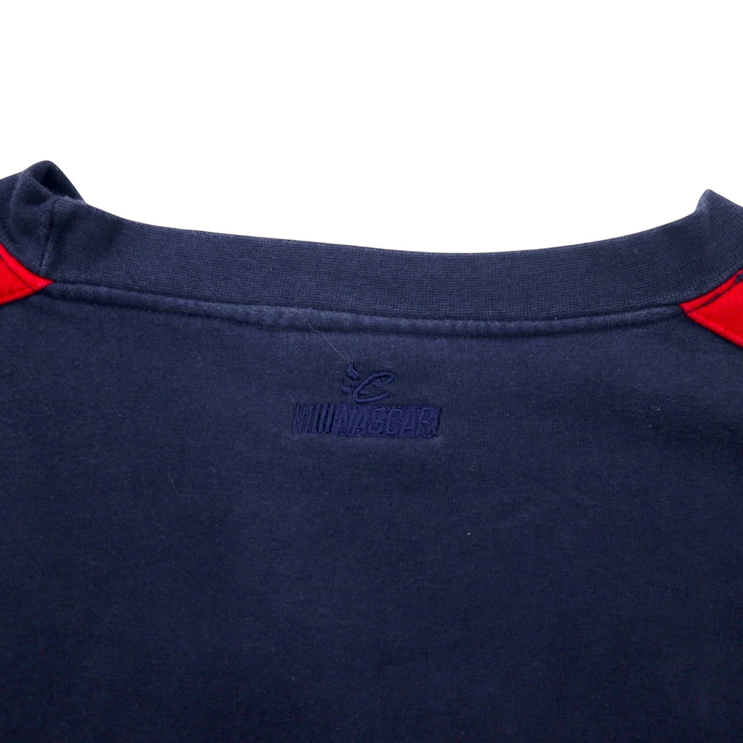 90年代 CHASE AUTHENTICS レーシング 刺繍 スウェット XL ネイビー コットン RUSTY WALLACE