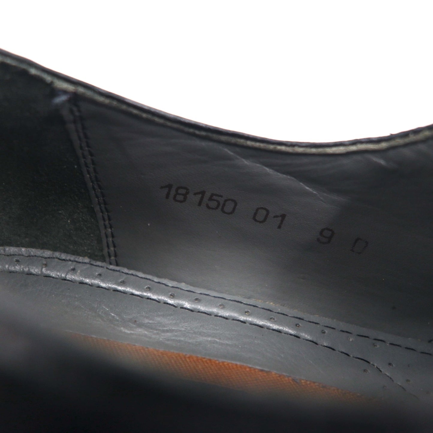 FLORSHEIM キャップトゥ ドレスシューズ 27cm ブラック レザー コンビネーション 18150 01 ブラジル製