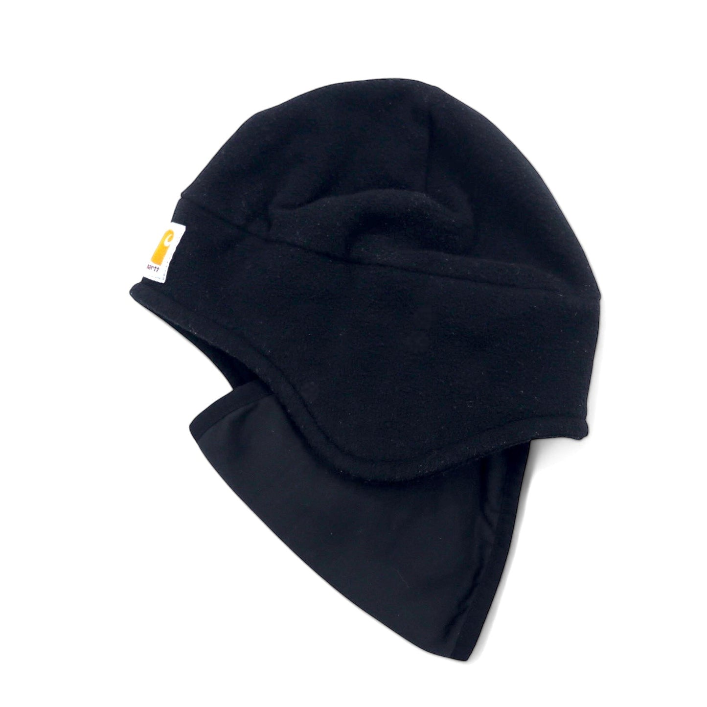 carhartt フェイスマスク付き イヤーフラップ 耳あて フリースキャップ FREE ブラック ポリエステル