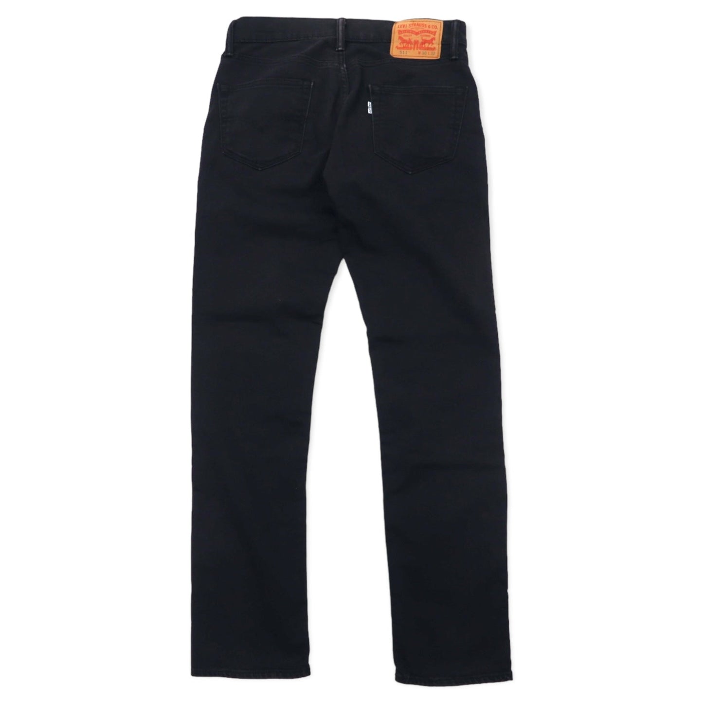 Levi's 511 スリムフィット ストレッチ ブラック デニムパンツ スキニー 30 コットン