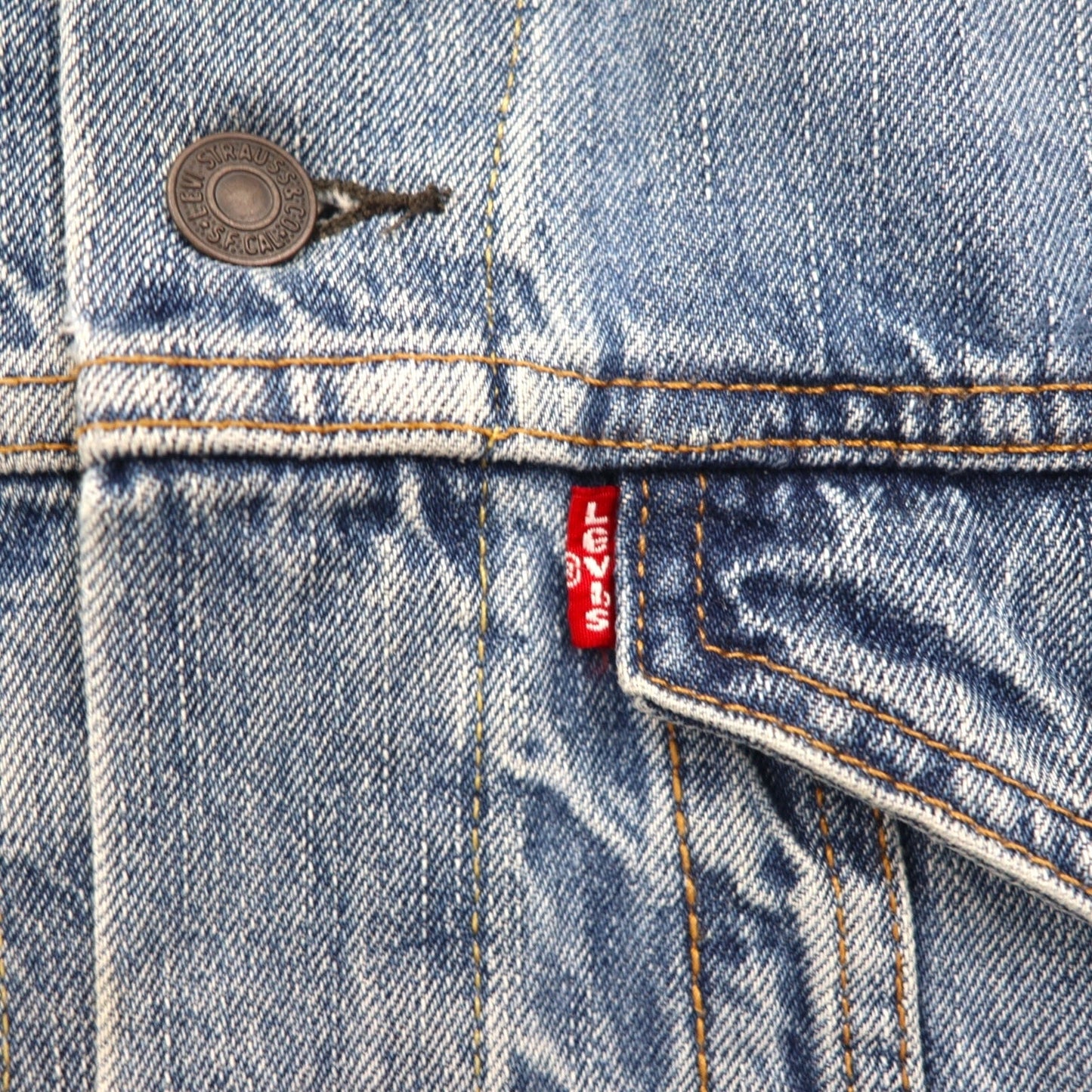 Levi's デニム トラッカージャケット 3rdタイプ Gジャン M インディゴ ブルー 72334-0139