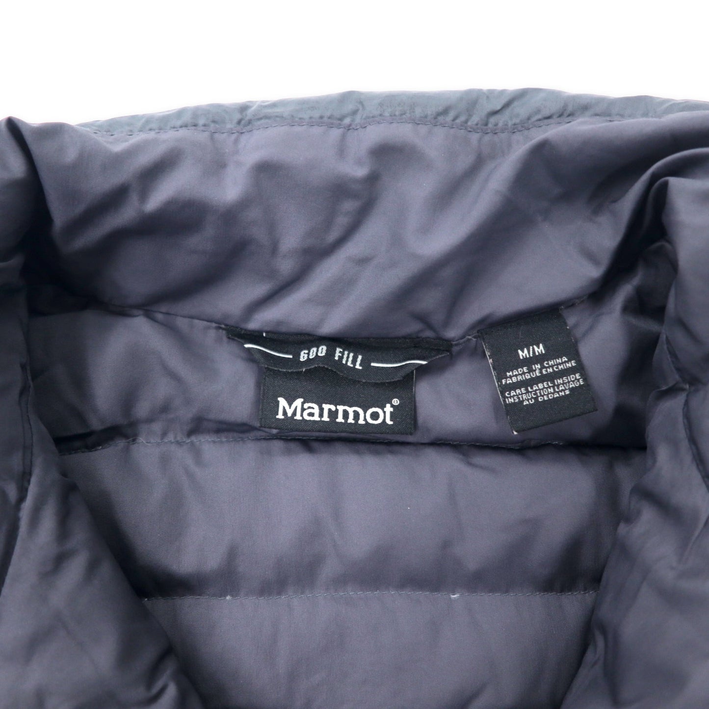 Marmot 600フィルパワー ダウンジャケット M グレー ポリエステル G900183