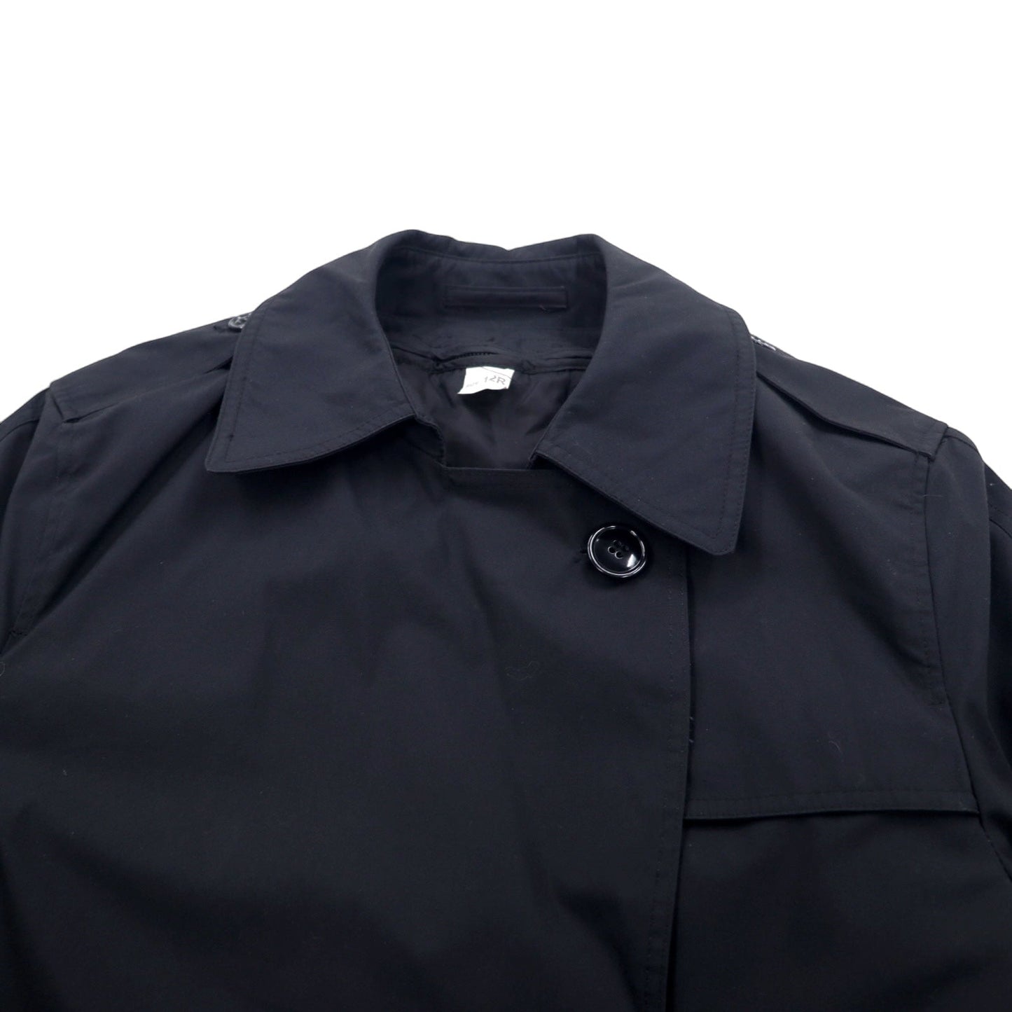 US ARMY COAT ALL WEATHER 米軍 オールウェザーコート トレンチコート XL ブラック キルティングライナー着脱式 ミリタリー 8410-01-308-8659 DSCP