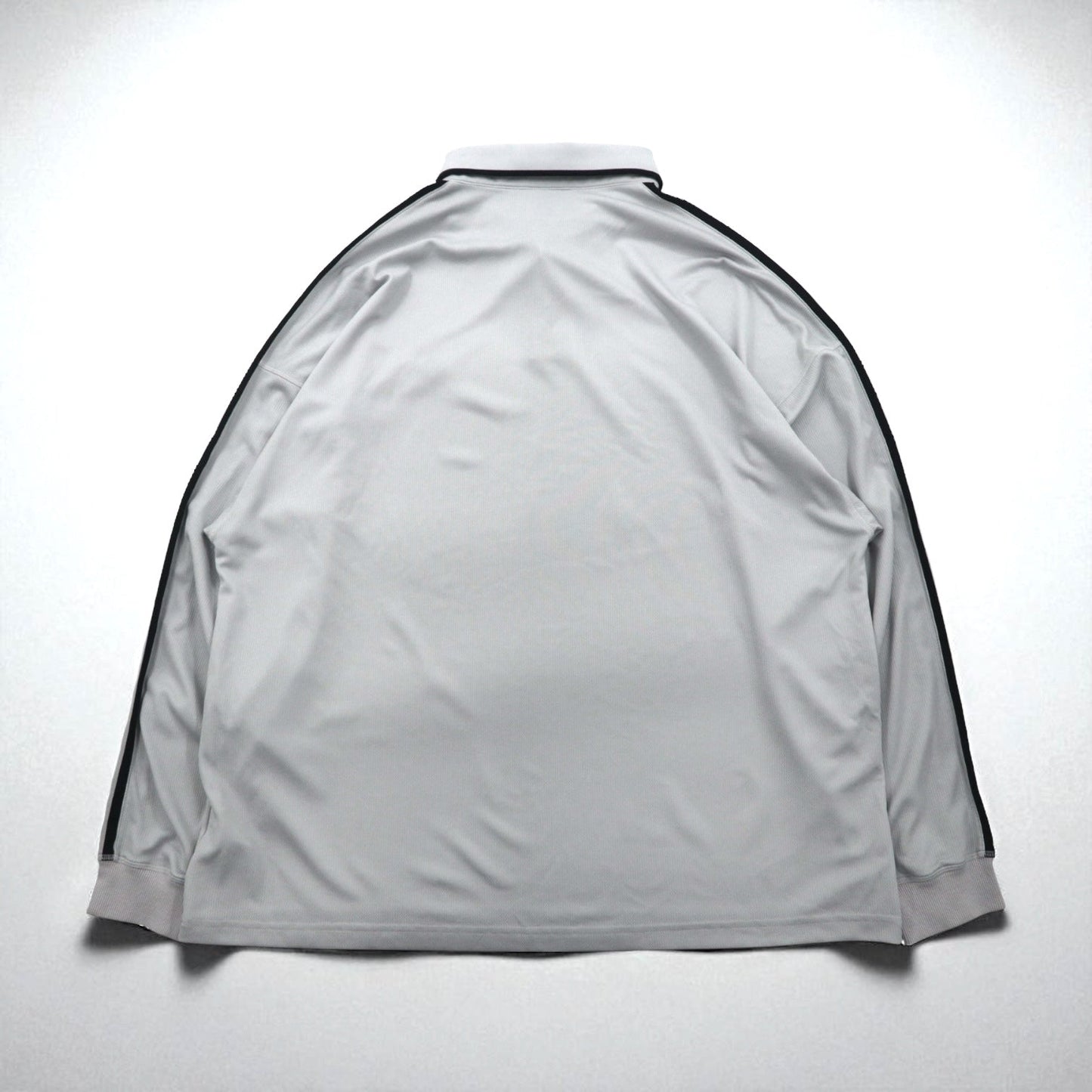 adidas originals アディカラー ラグビー ポロシャツ ジャージ XL グレー ポリエステル トレフォイルロゴ 3ストライプス HK9900