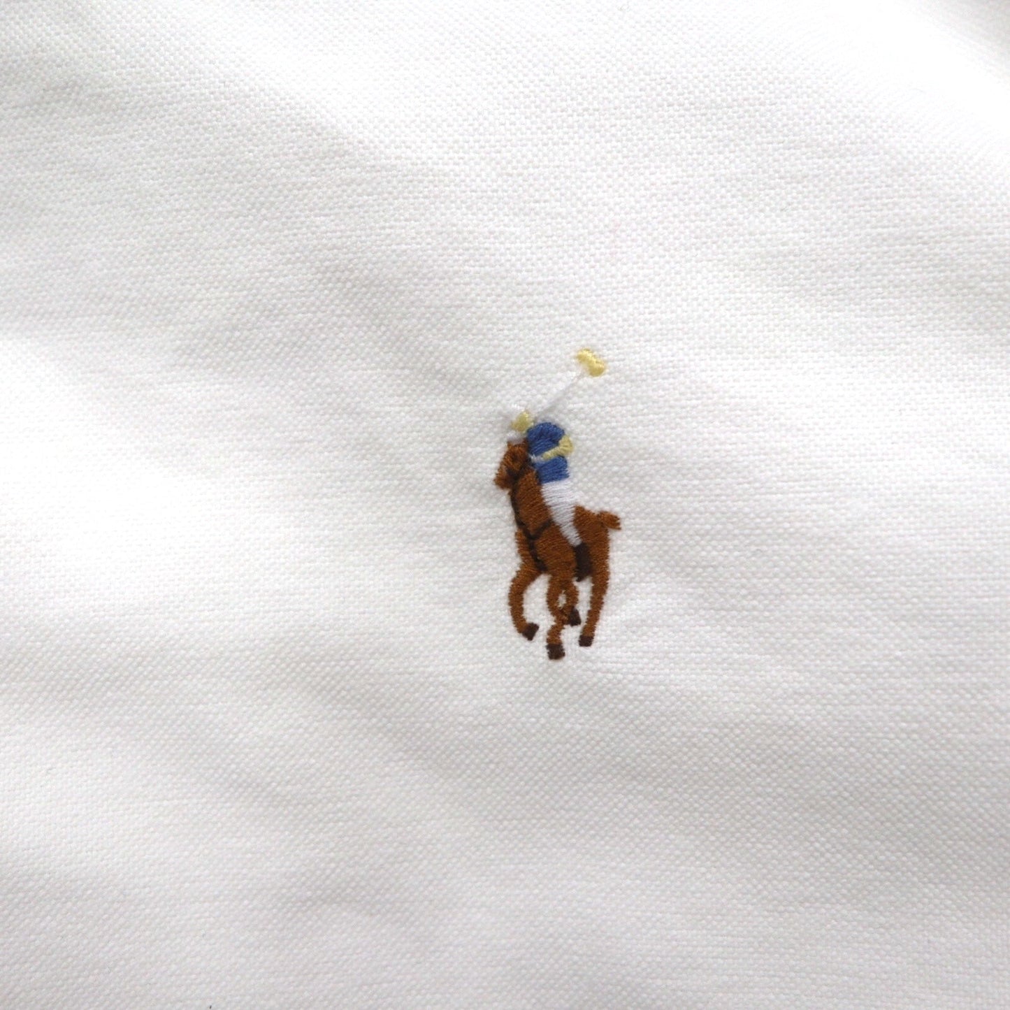 RALPH LAUREN クラシックフィット オックスフォード ボタンダウンシャツ M ホワイト コットン スモールポニー刺繍