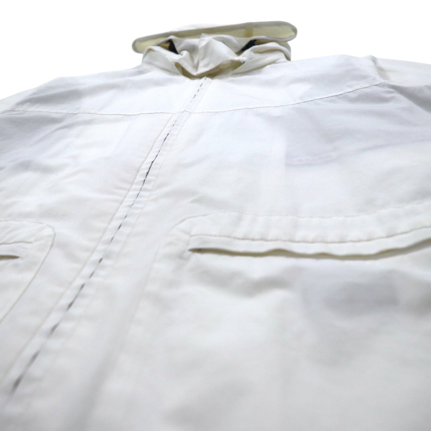 McGREGOR 90年代 フード着脱式 マウンテンパーカー M ホワイト コットン ポリエステル 日本製