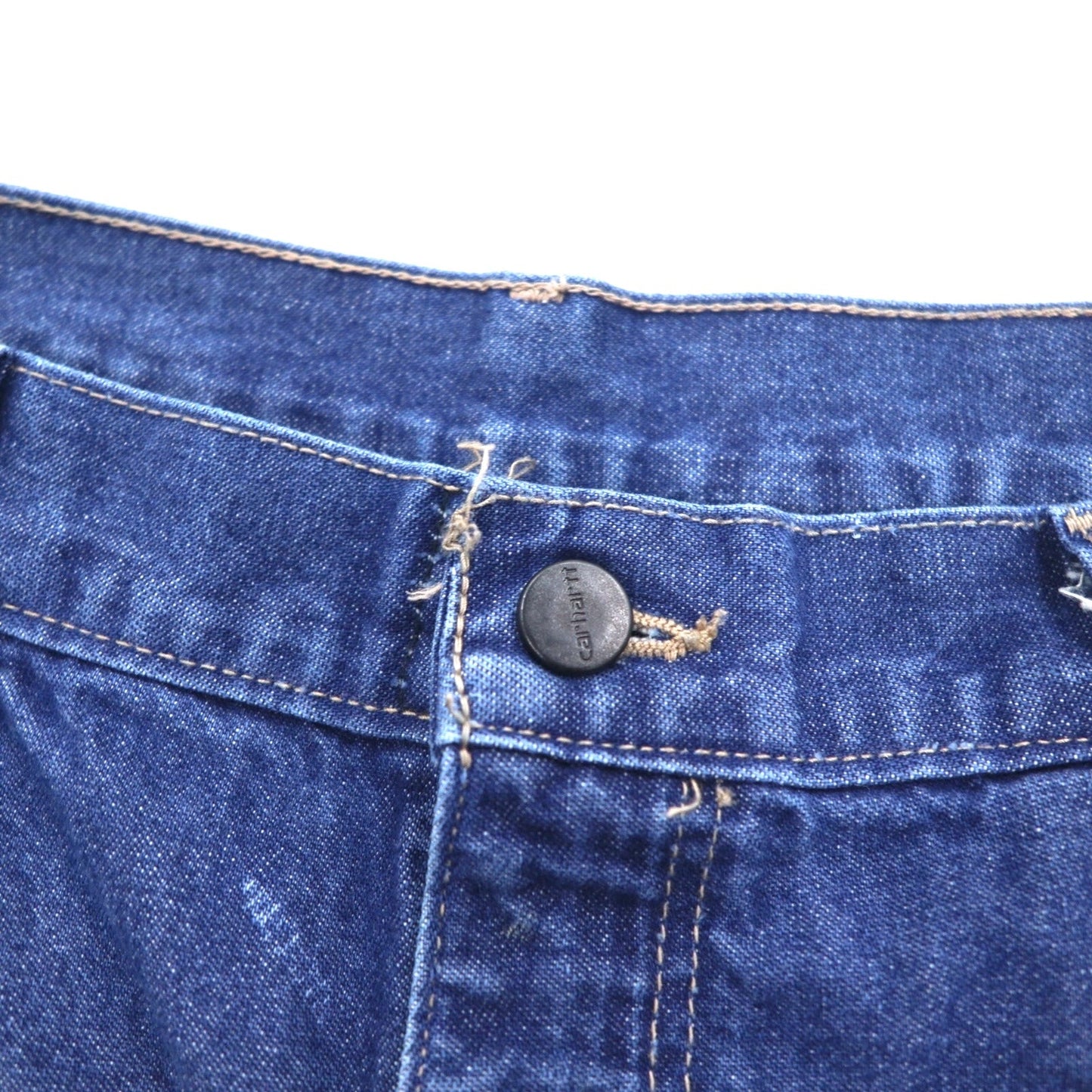 carhartt USA製 FR Flame Resistant 難燃 デニムパンツ L インディゴ ブルー UFCW FRB100DNM