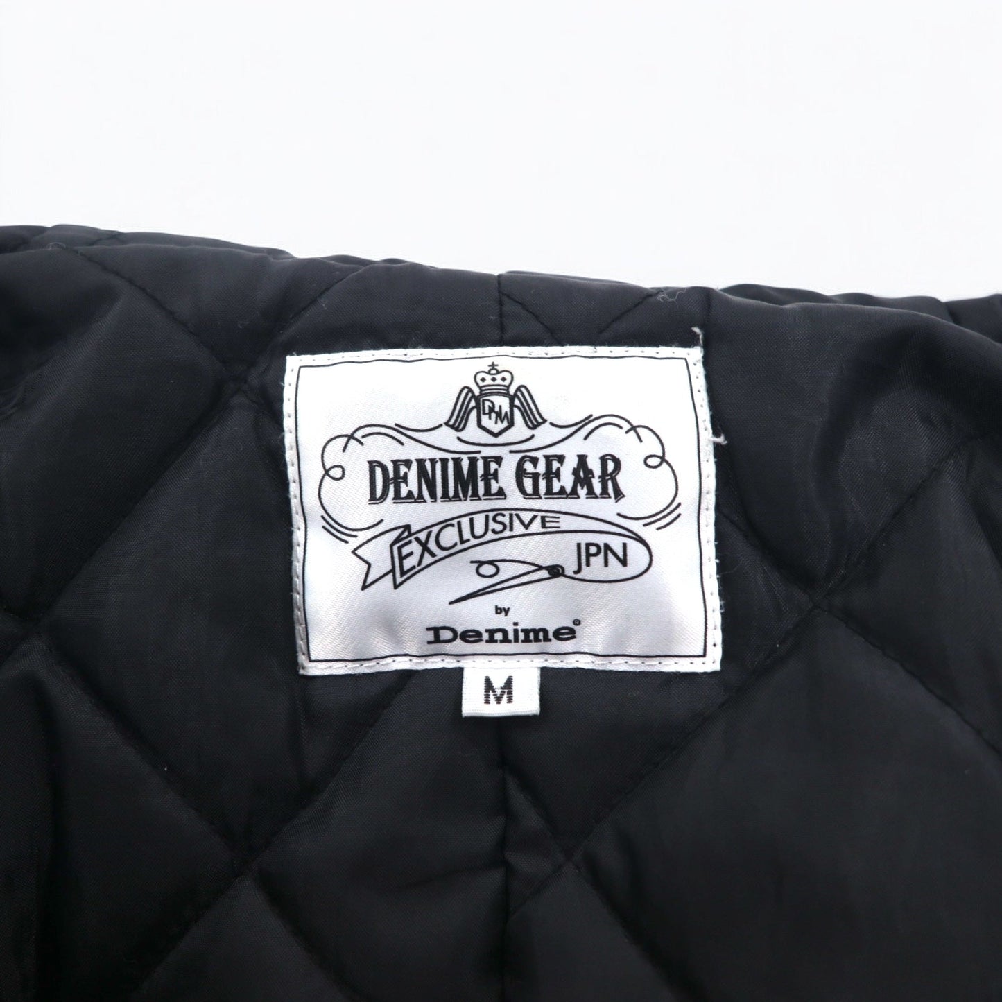 Denime モッズコート フィールドパーカー M カーキ 中綿 キルティングライナー DM15AW-223