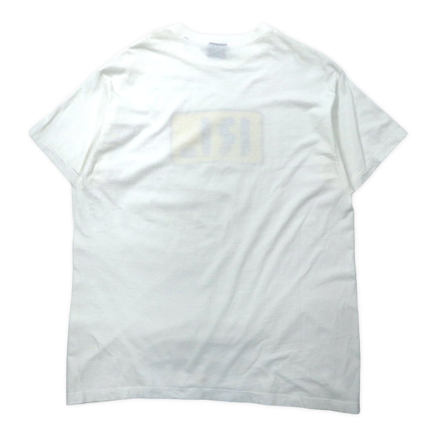 POLO JEANS CO. RALPH LAUREN USA製 90年代 Tシャツ L ホワイト コットン RL プリント ビッグサイズ