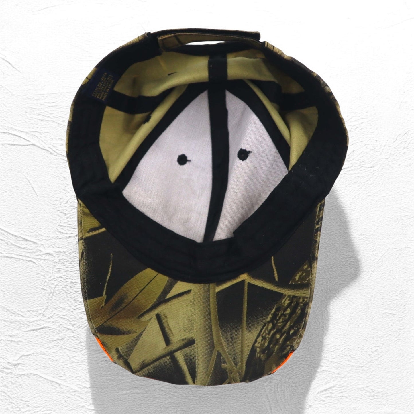 Great Escapes リアルツリー カモフラ アウトドア キャップ FREE ベルト カーキ マジックテープ