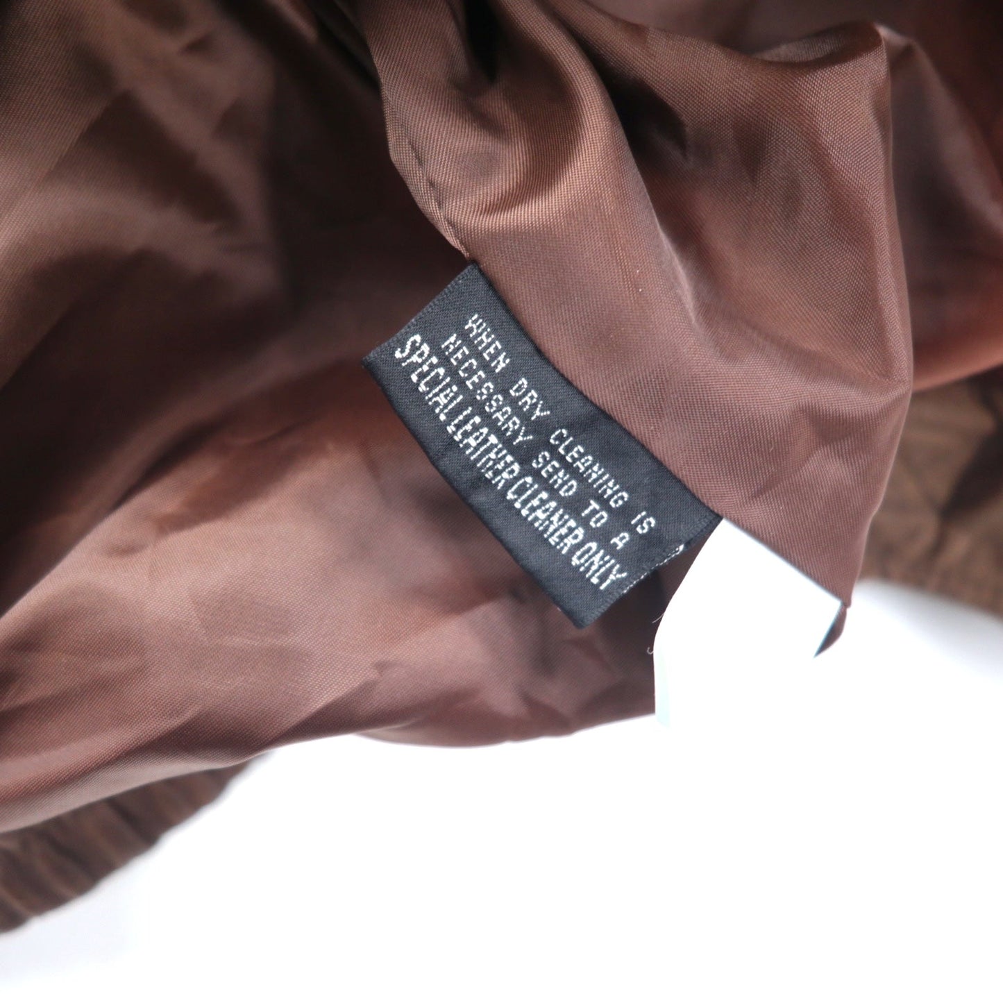 90年代 GEORGETOWN LEATHER DESIGN レザー A-2 フライトジャケット L ブラウン Thinsulate 中綿 ライナー着脱式