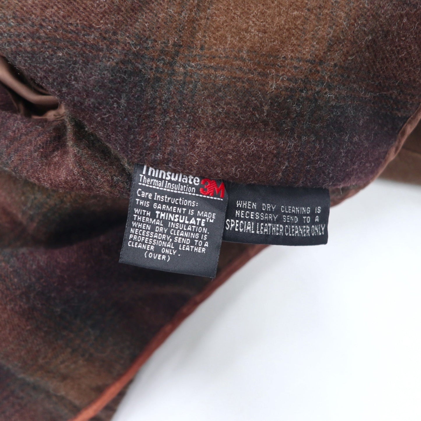 90年代 GEORGETOWN LEATHER DESIGN レザー A-2 フライトジャケット L ブラウン Thinsulate 中綿 ライナー着脱式