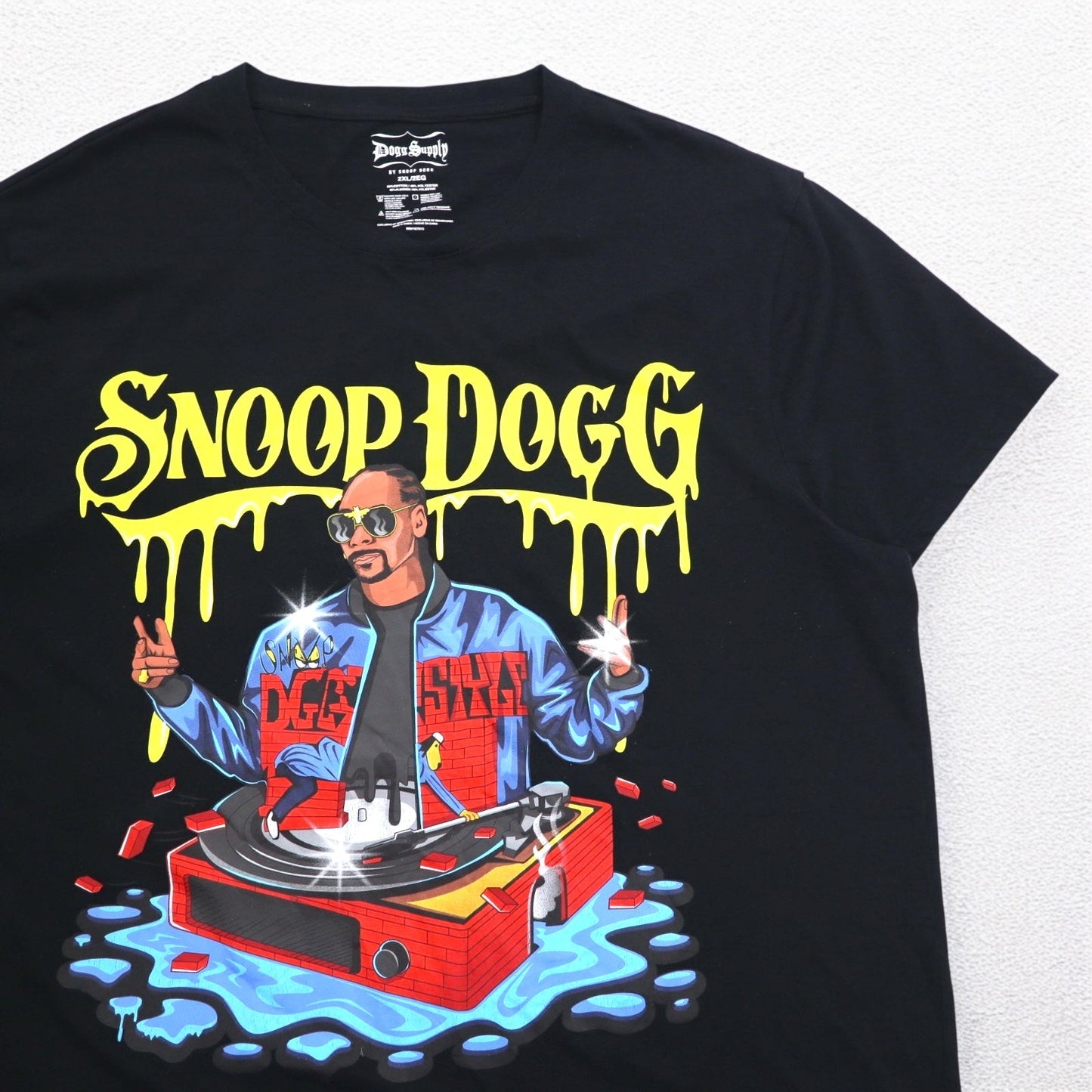 Dogg Supply by SNOOP DOGG スヌープドッグ ヒップホップ Tシャツ 2XL ブラック コットン