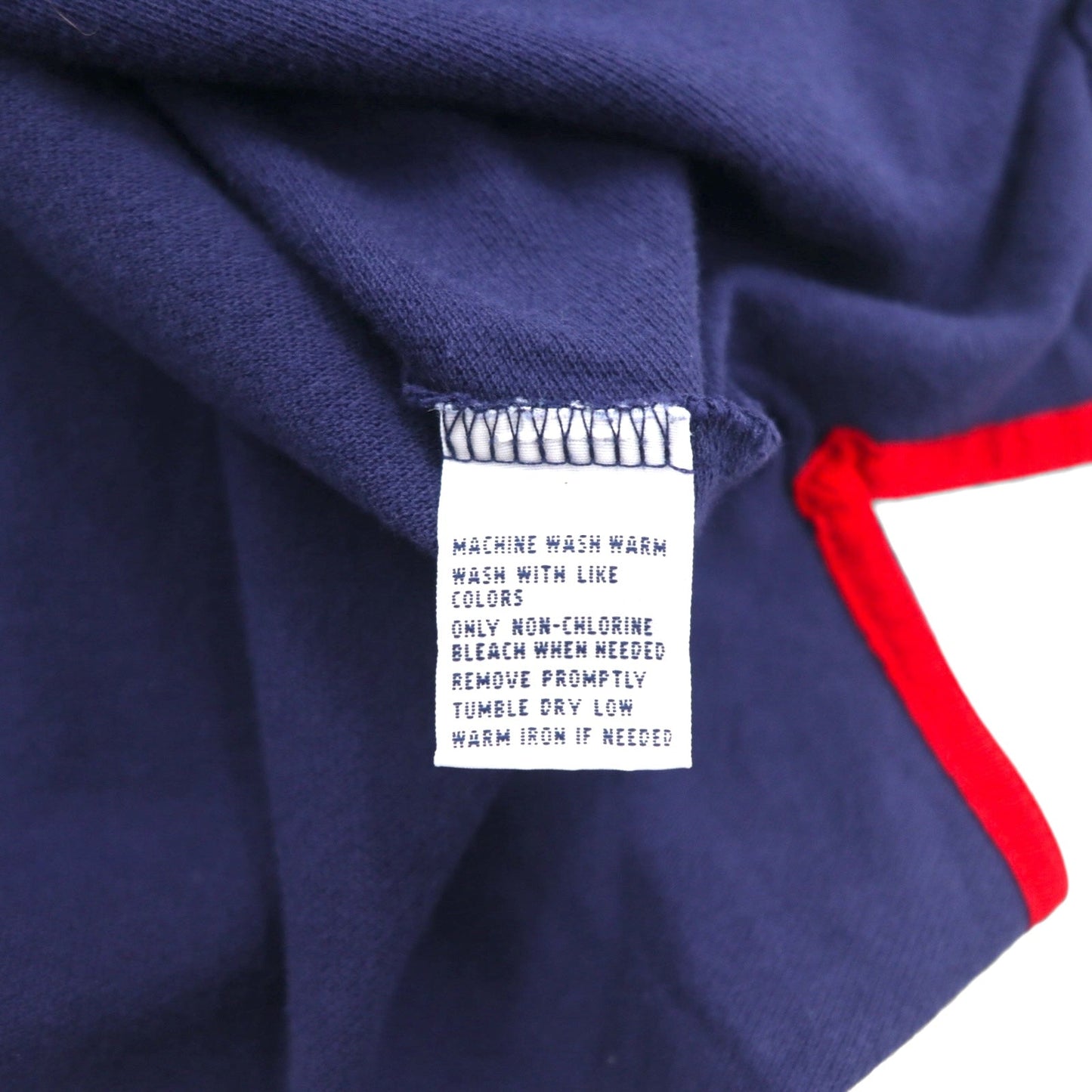 Polo by Ralph Lauren 90年代 ポロプレイヤー刺繍 ポロシャツ M ネイビー コットン 鹿の子