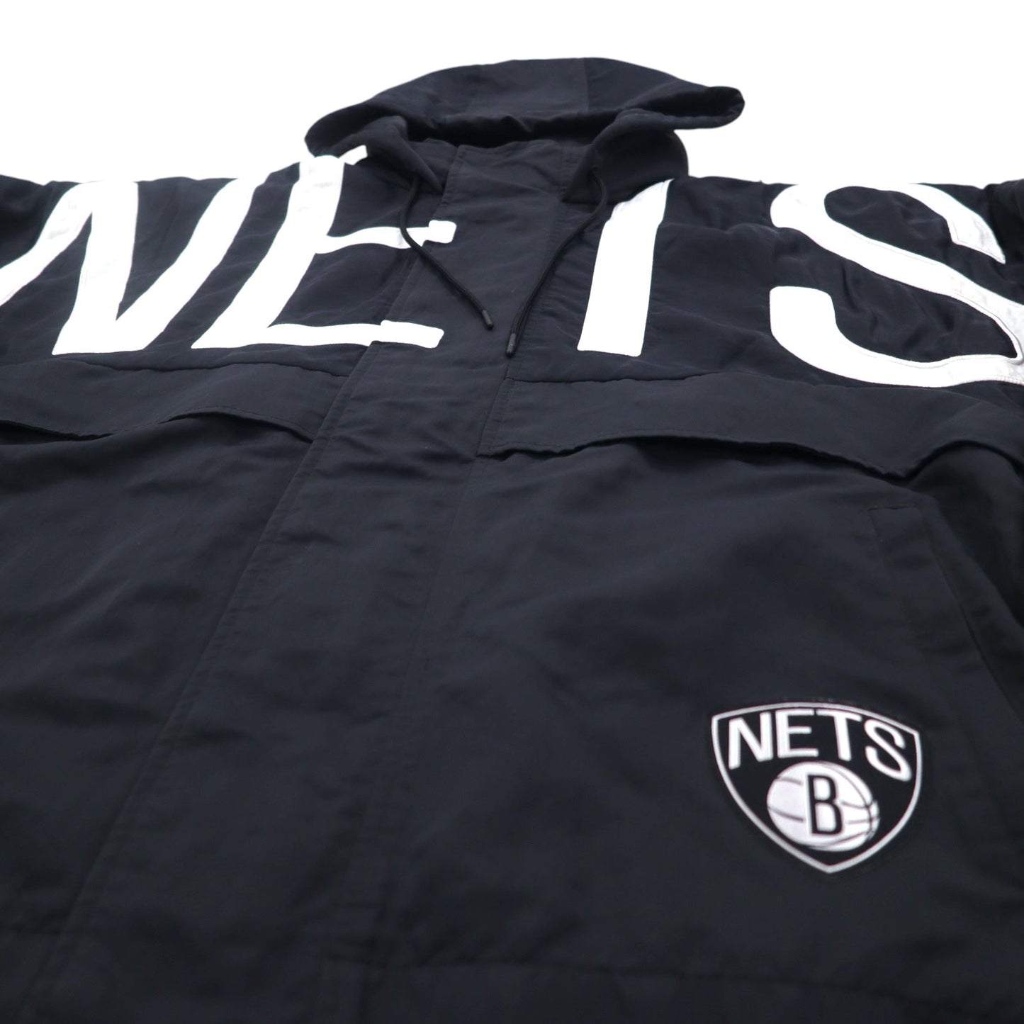 NIKE × AMBUSH ジップアップジャケット NBA COLLECTION NETS JACKET XL ブラック ブルックリン ネッツ