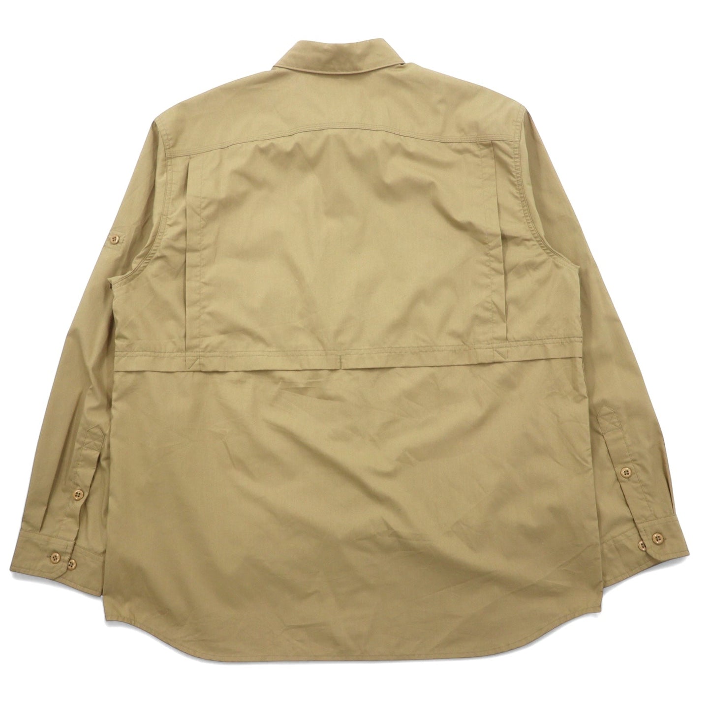 carhartt FORCE リラックスフィット ボタンダウン ワークシャツ XL ベージュ ポリエステル Ridgefield Solid L/S Shirt 102418