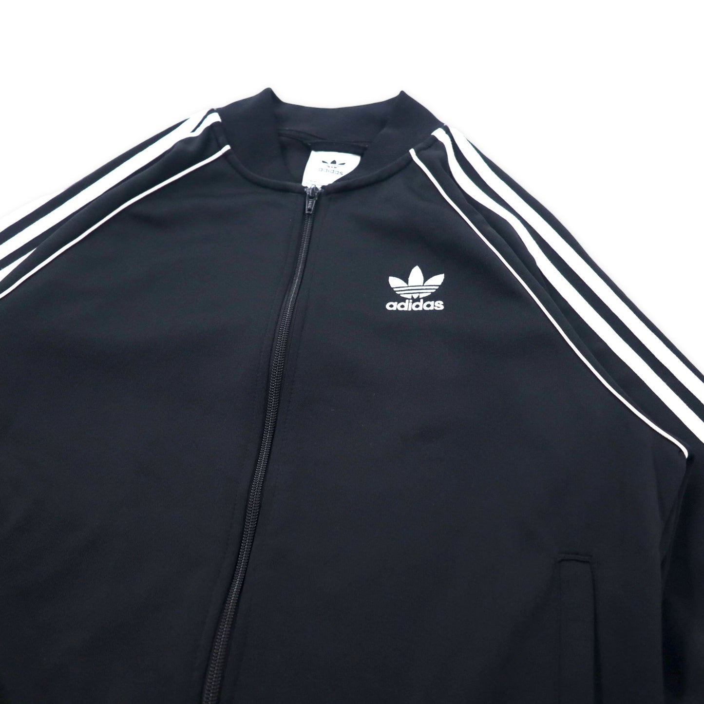 adidas originals ATP型 トラックジャケット ジャージ M ブラック ポリエステル 3ストライプ トレフォイルロゴ AUTH TRACK TOP DJ2856