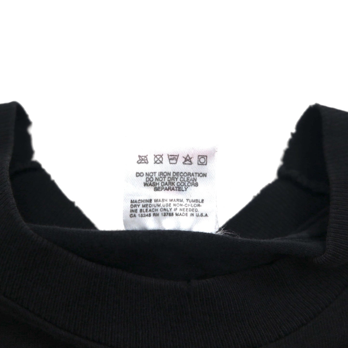 USA製 80年代 FRUIT OF THE LOOM シングルステッチ 総柄 アニマル Tシャツ 2XL ブラック コットン