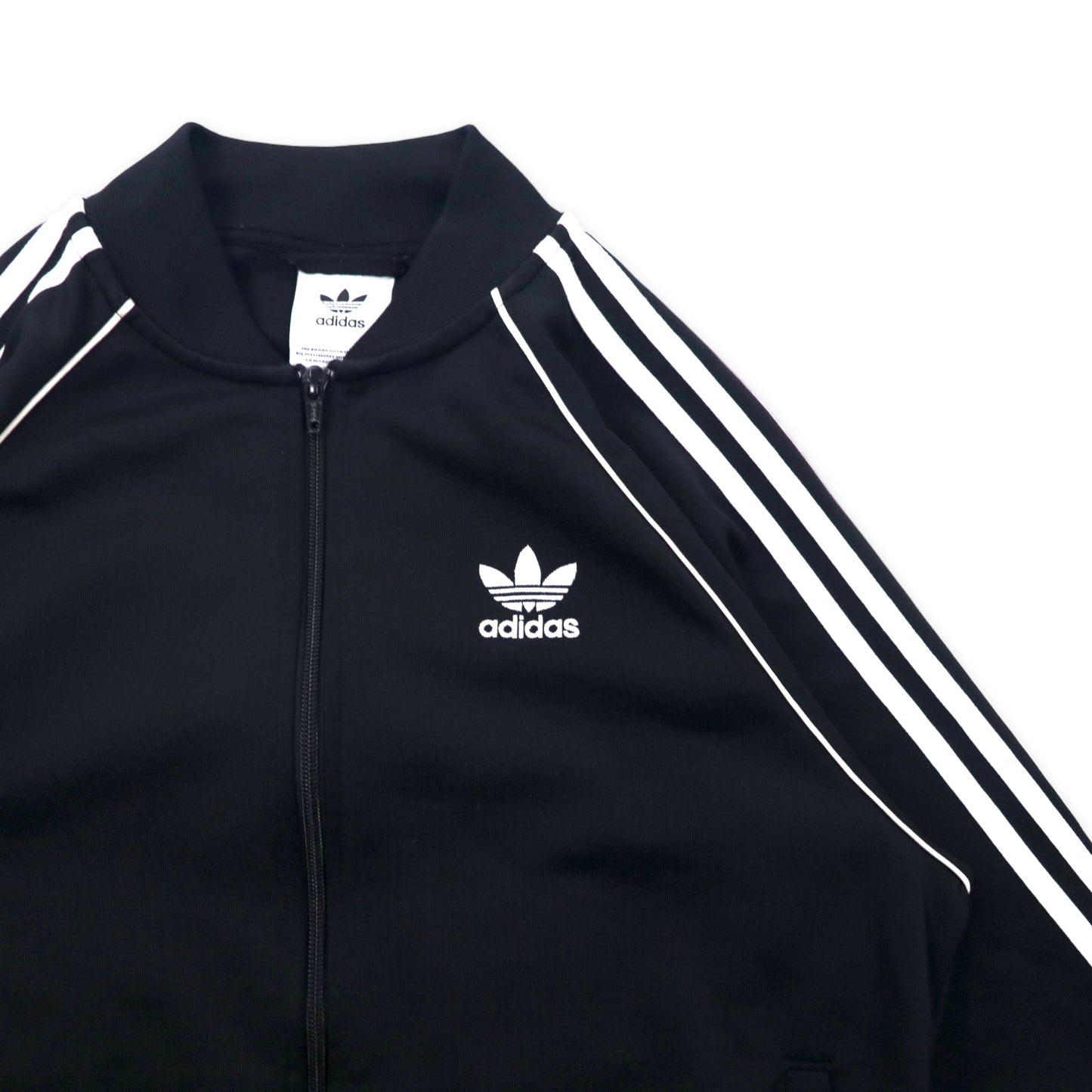 adidas originals ATP型 トラックジャケット ジャージ M ブラック ポリエステル 3ストライプ トレフォイルロゴ AUTH TRACK TOP DJ2856