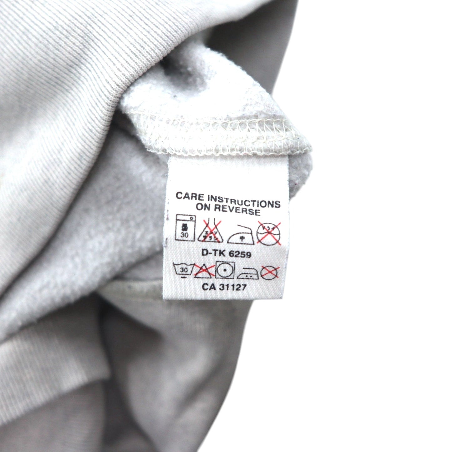 DKNY USA ( Donna Karan New York ) 90年代 プルオーバー パーカー L グレー コットン