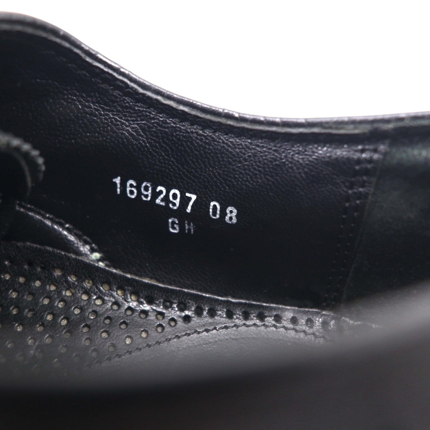 FLORSHEIM ウイングチップ フルブローグ メダリオンシューズ 28.5cm ブラック レザー 17066-01