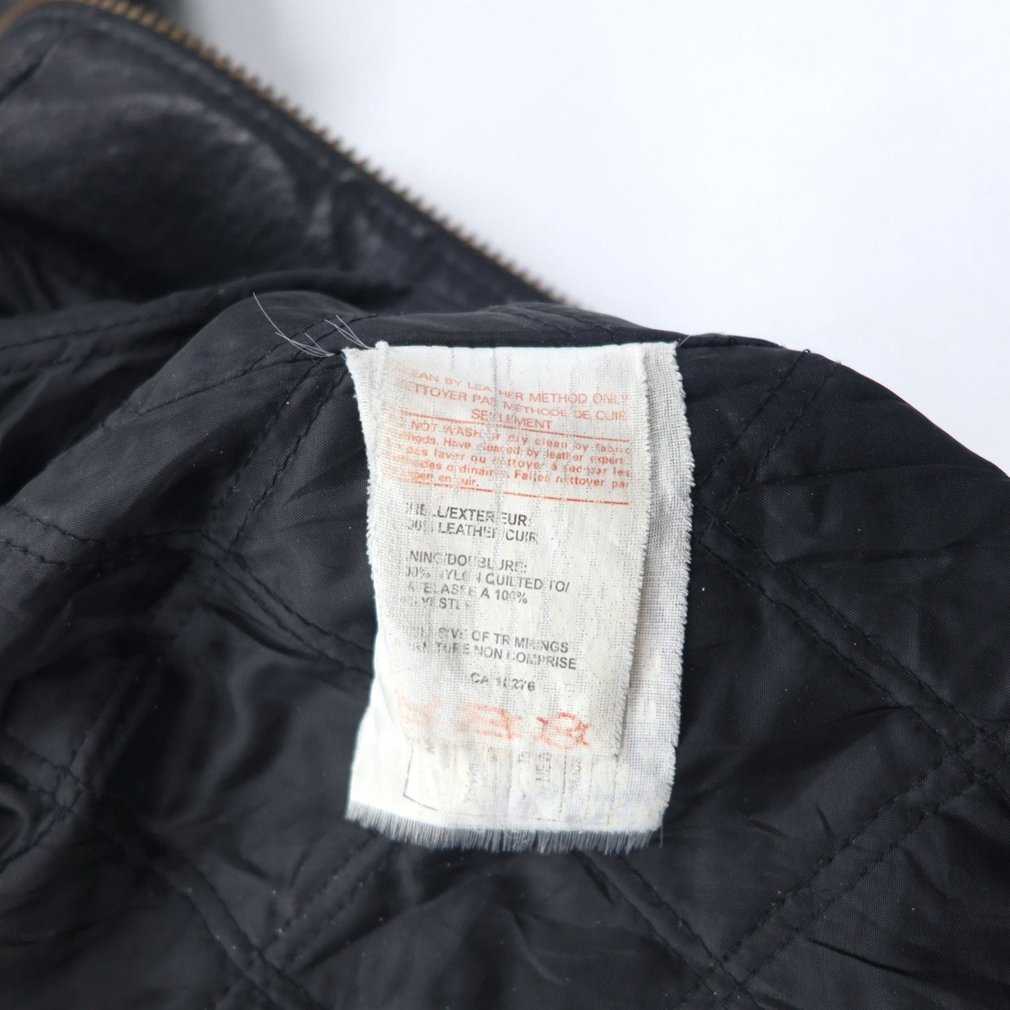 90年代 RETREAT ジップアップ レザージャケット XL ブラック レザー