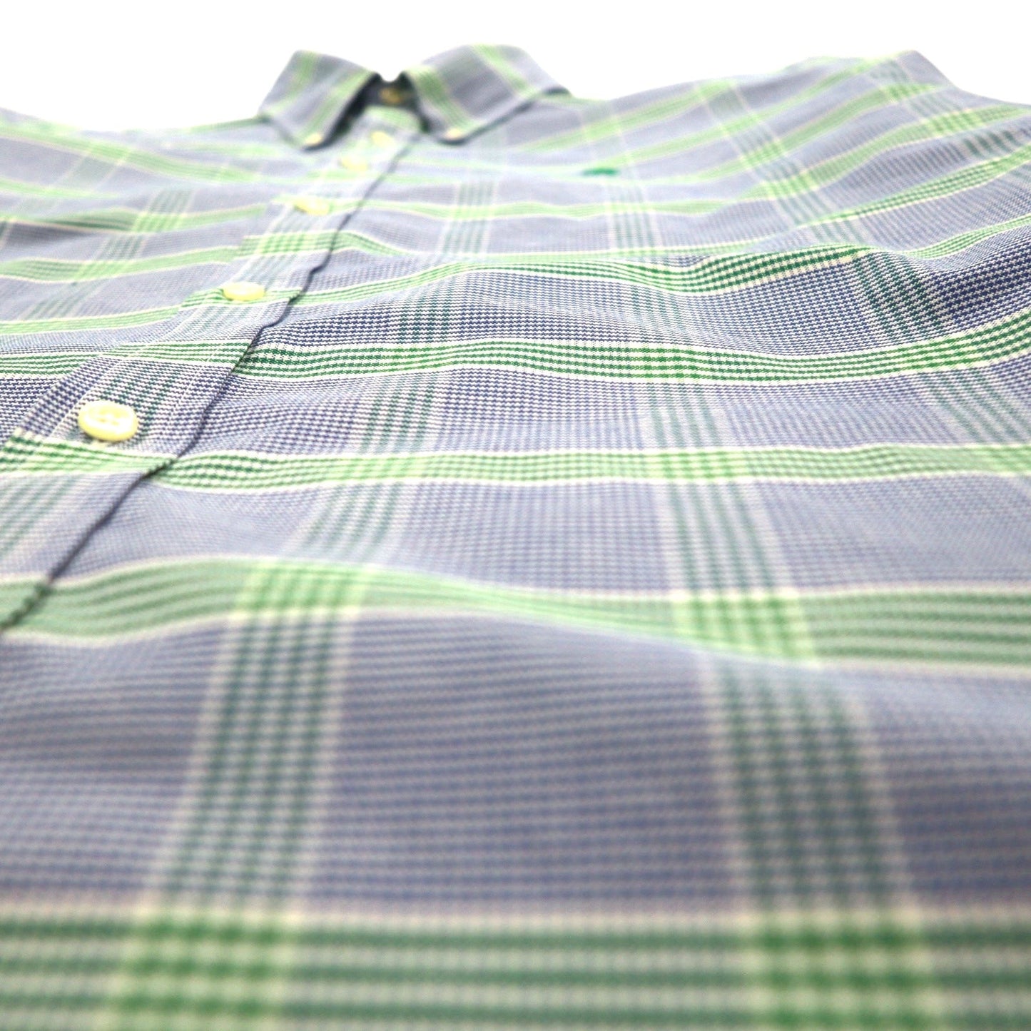 Brooks Brothers REGENT FIT オックスフォード ボタンダウンシャツ XL ブルー チェック コットン