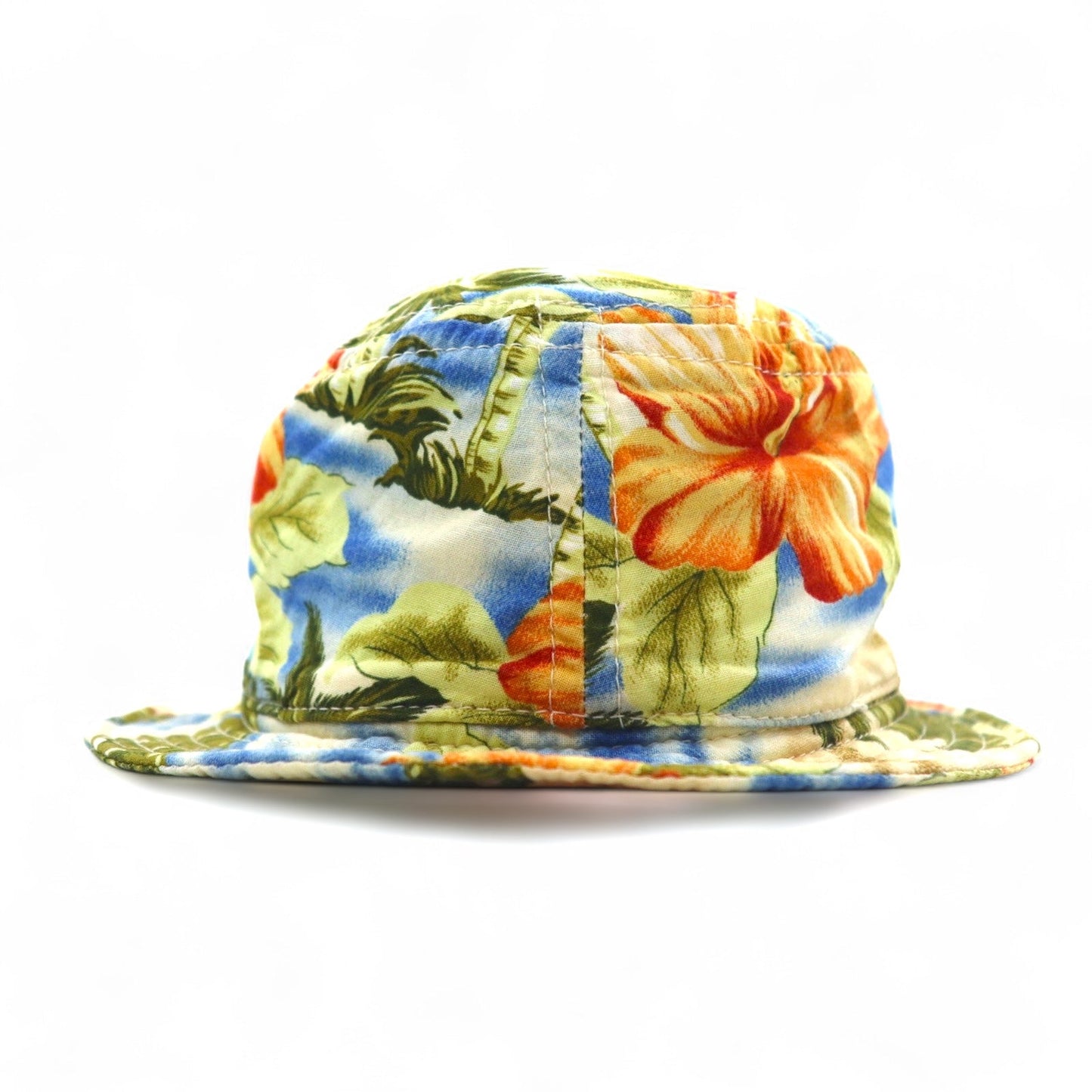 Engineered Garments USA製 バケットハット M マルチカラー コットン ビーチ ハイビスカス