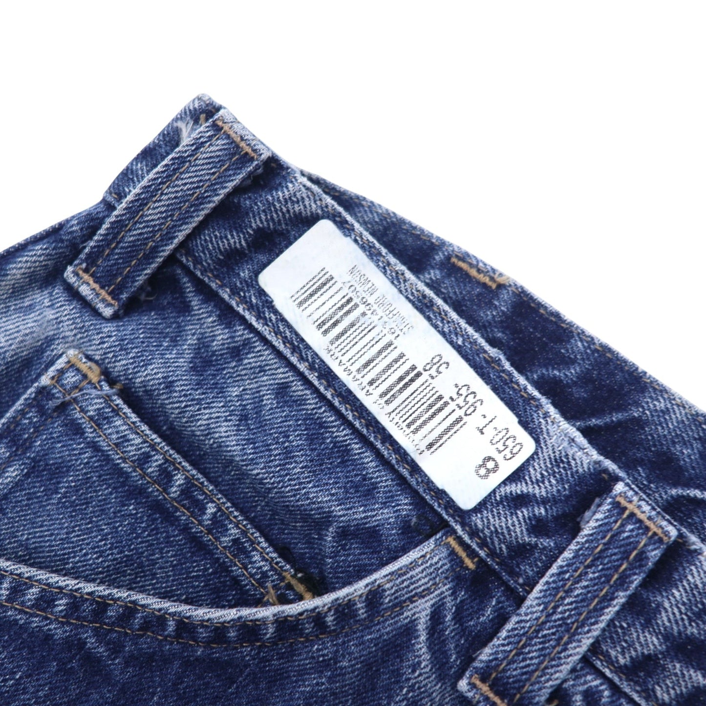 DICKIES FR バギー ワイド デニムパンツ 難燃性 ペインターパンツ 40 ブルー コットン FR Flame Resistant メキシコ製