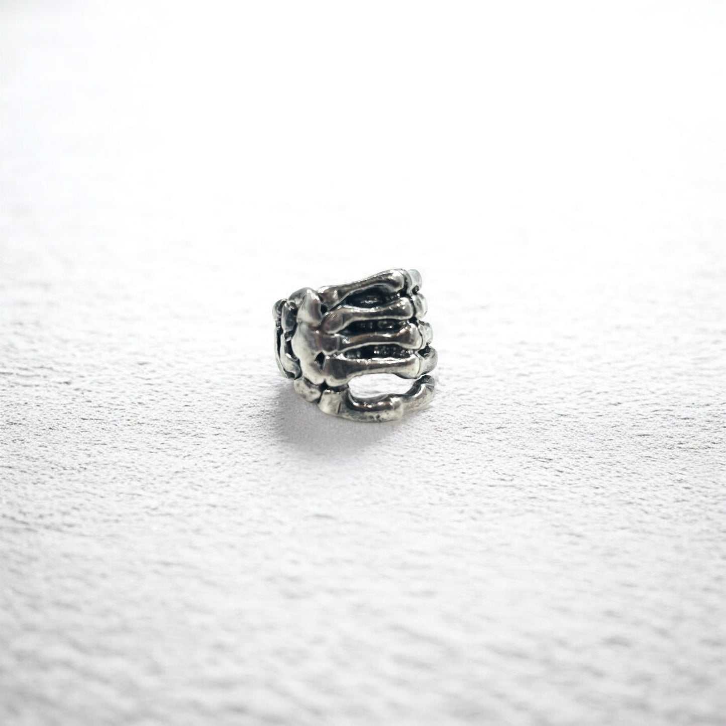 Vintage Silver Bone Ring ボーンハンド リング 指輪 17号 シルバー 925 スケルトン ゴシック パンク ロック