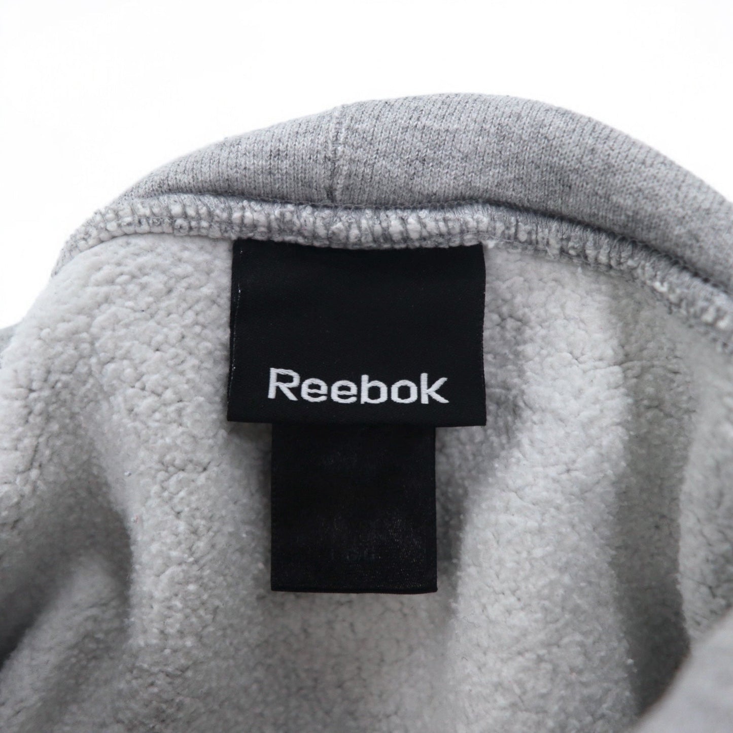 Reebok ヘビーウェイト プルオーバーパーカー L グレー 裏起毛 フロントポケット NFL PITTSBURGH