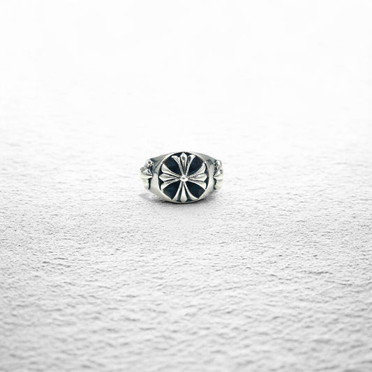 Vintage Cross Ring フレア クロス リング 指輪 23号 シルバー 925 ゴシック パンク ロック