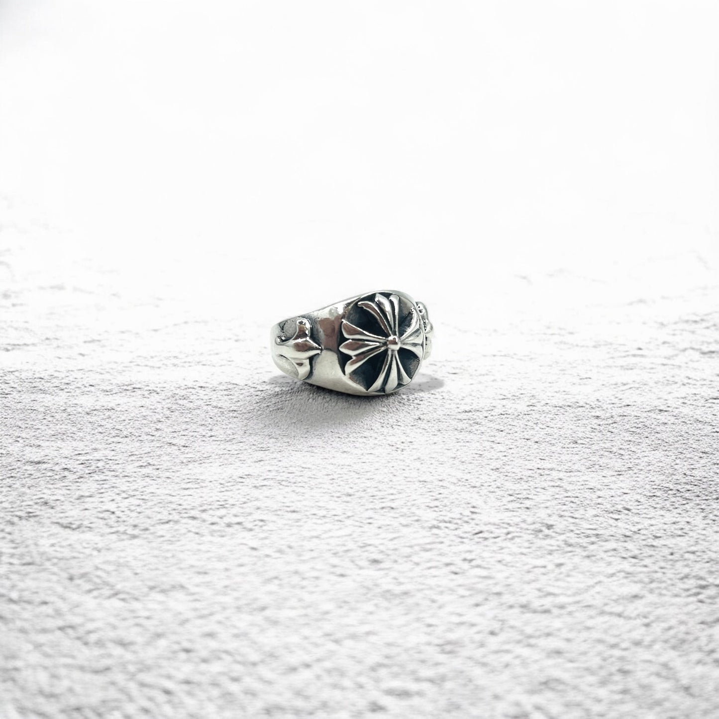 Vintage Cross Ring フレア クロス リング 指輪 23号 シルバー 925 ゴシック パンク ロック