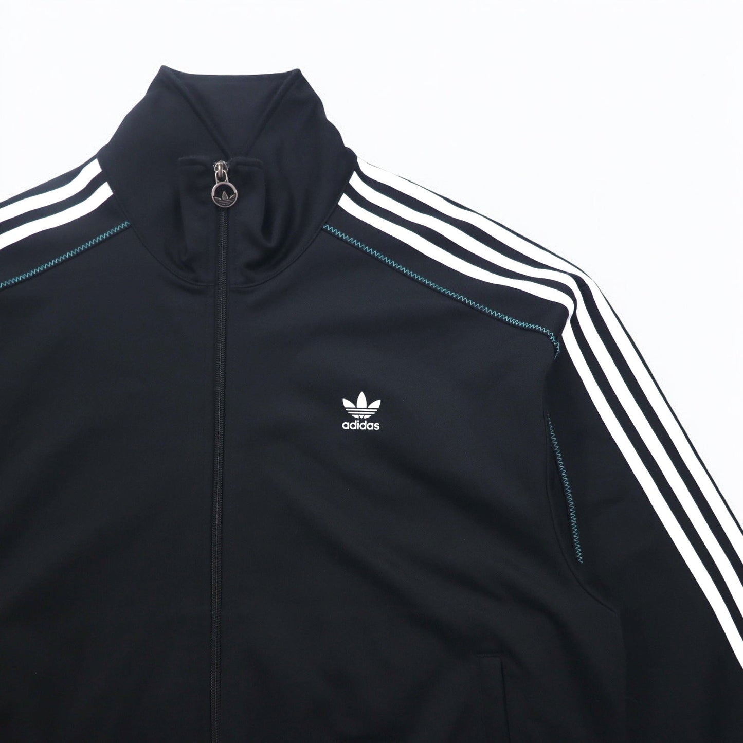 adidas Originals トラックジャケット ジャージ XL ブラック トレフォイルロゴ 3ストライプ Gender Neutral HS2628