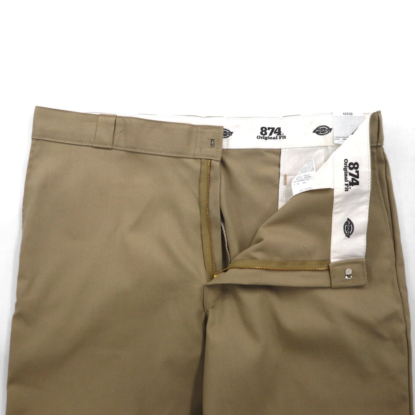 Dickies 874 FLEX オリジナルフィット ワークパンツ チノパンツ XL ベージュ 11874DS 未使用品
