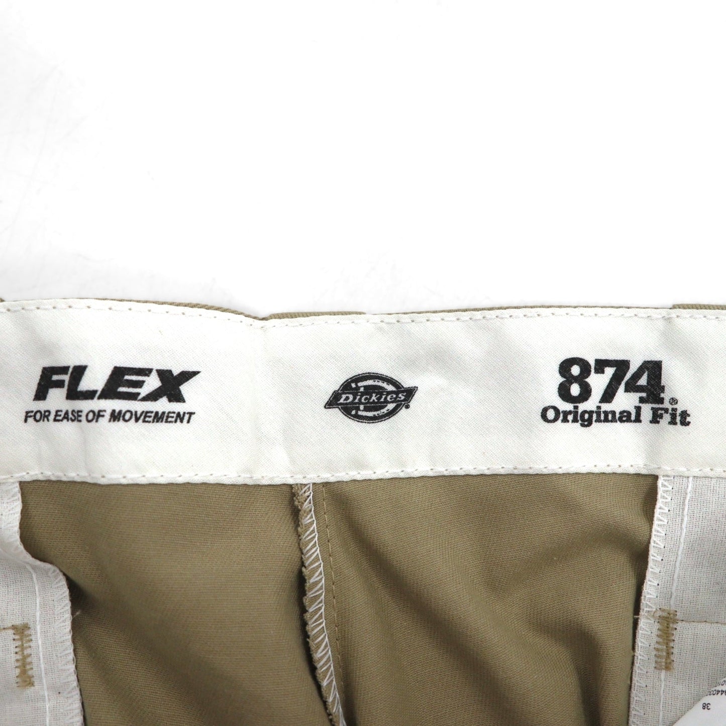Dickies 874 FLEX オリジナルフィット ワークパンツ チノパンツ XL ベージュ 11874DS 未使用品