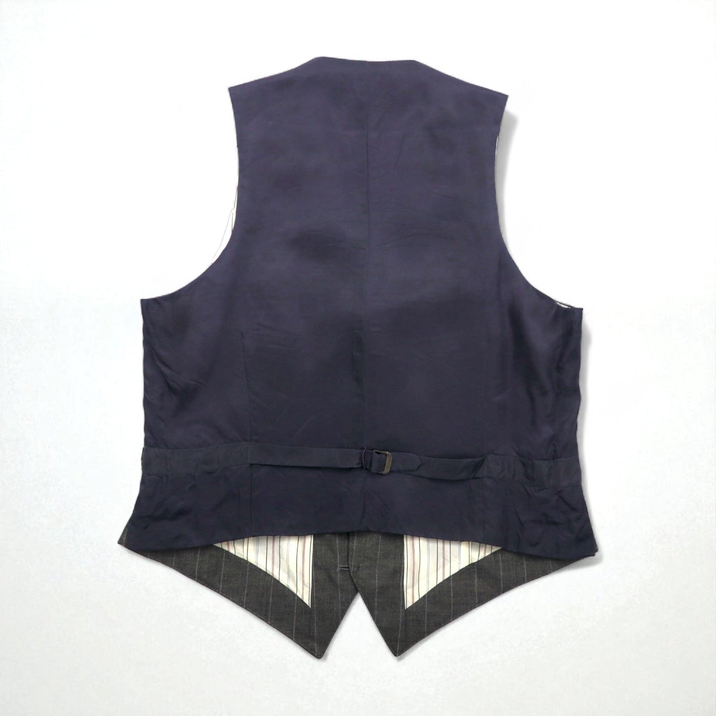 Polo by Ralph Lauren 90年代 3ピース スーツ セットアップ L グレー ストライプ ウール 日本製