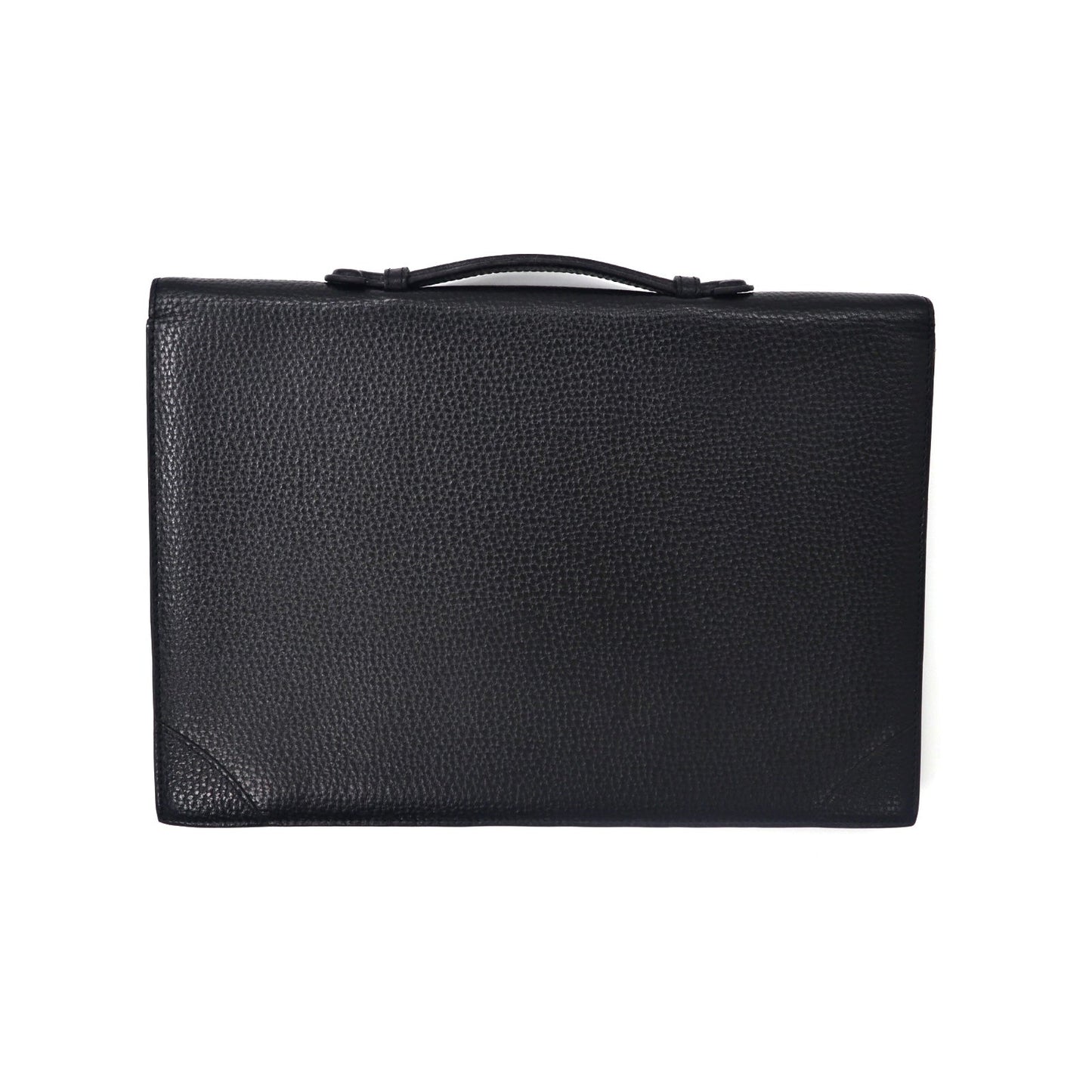 LOEWE ビジネスバッグ ブリーフケース アナグラム ブラック レザー