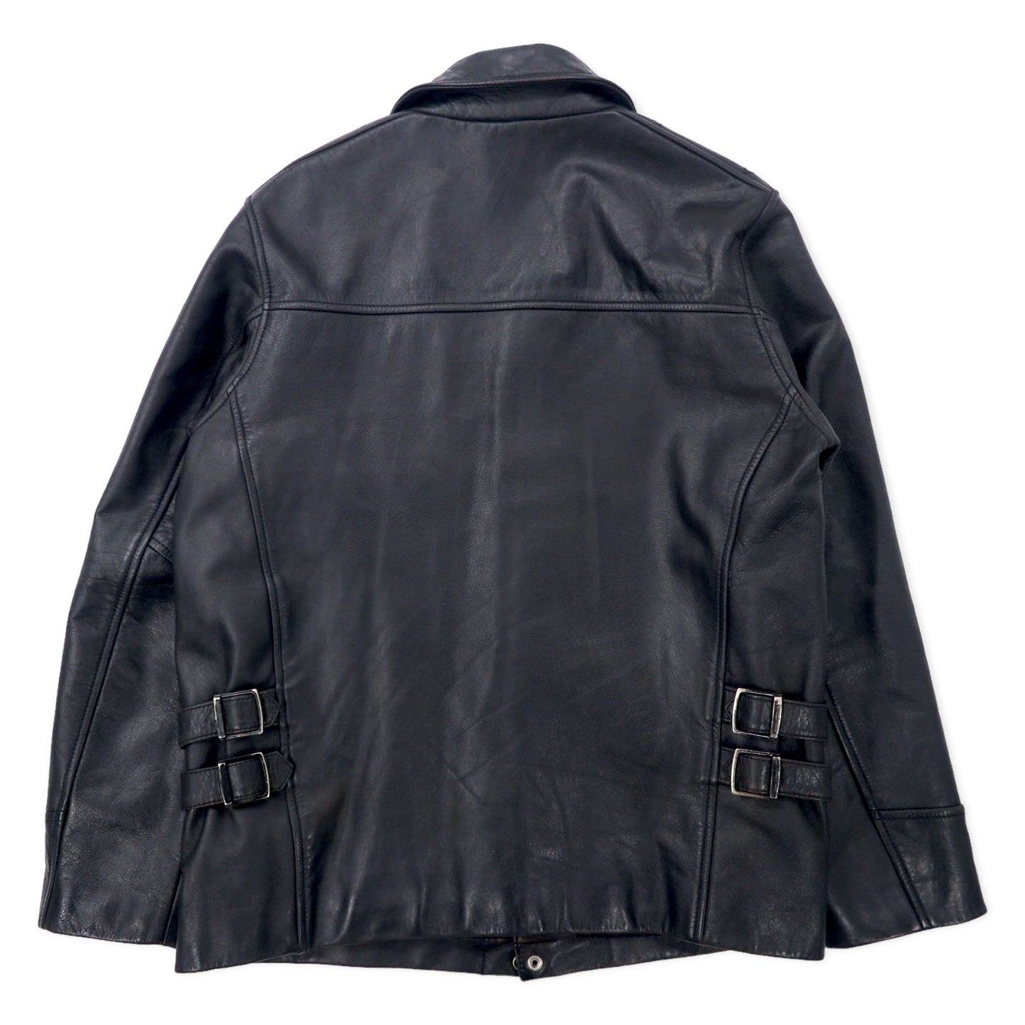 HARLEY DAVIDSON ライダースジャケット レザージャケット L ブラック 牛革 キルティングライナー 94HT99