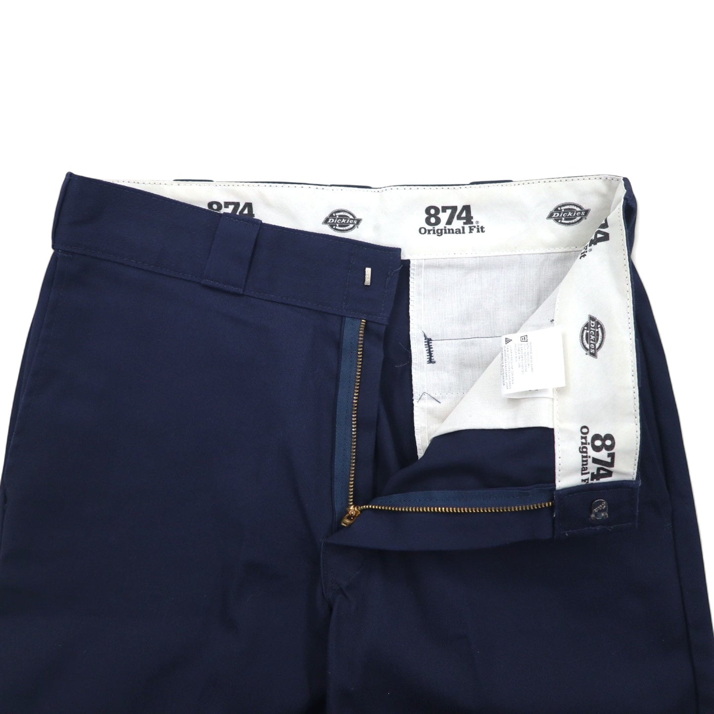 Dickies 874 FLEX WORK オリジナルフィット チノパンツ ワークパンツ 32 ネイビー ホンジュラス製