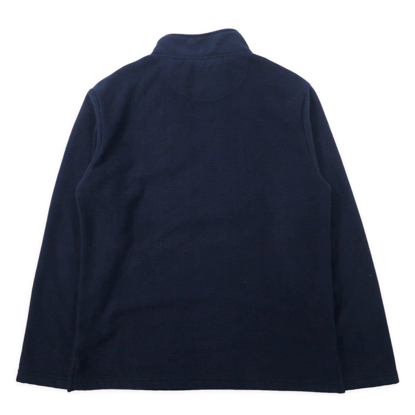 LONDON FOG COLLECTION ハーフジップ フリースジャケット XL ネイビー ポリエステル ビッグサイズ