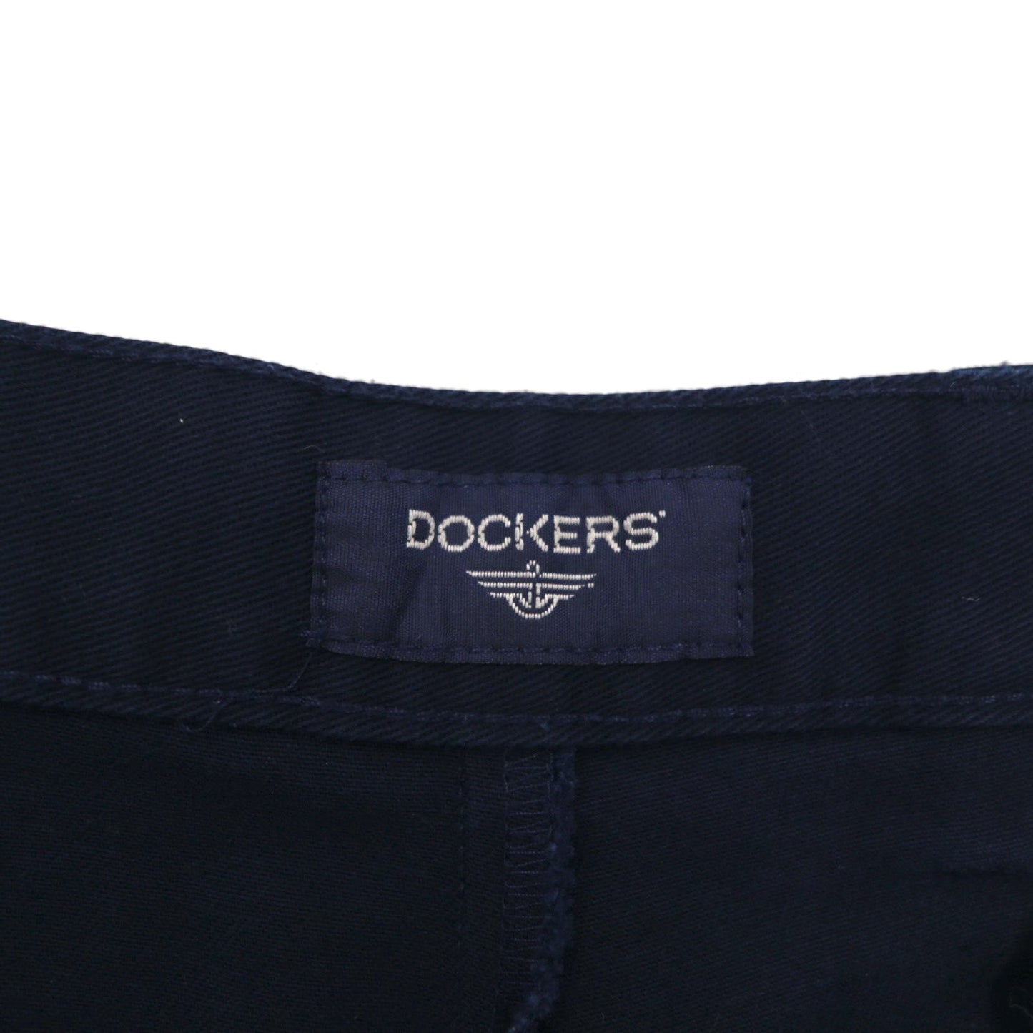 DOCKERS ( Levi's ) 2タック ワイド ワーク チノパンツ L ネイビー コットン