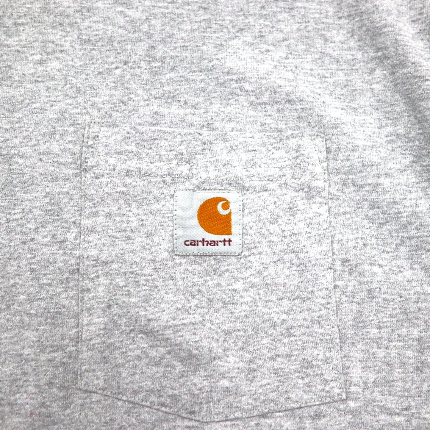 carhartt オリジナルフィット ポケット Tシャツ ポケTee 2XL TALL ORIGINAL FIT グレー コットン
