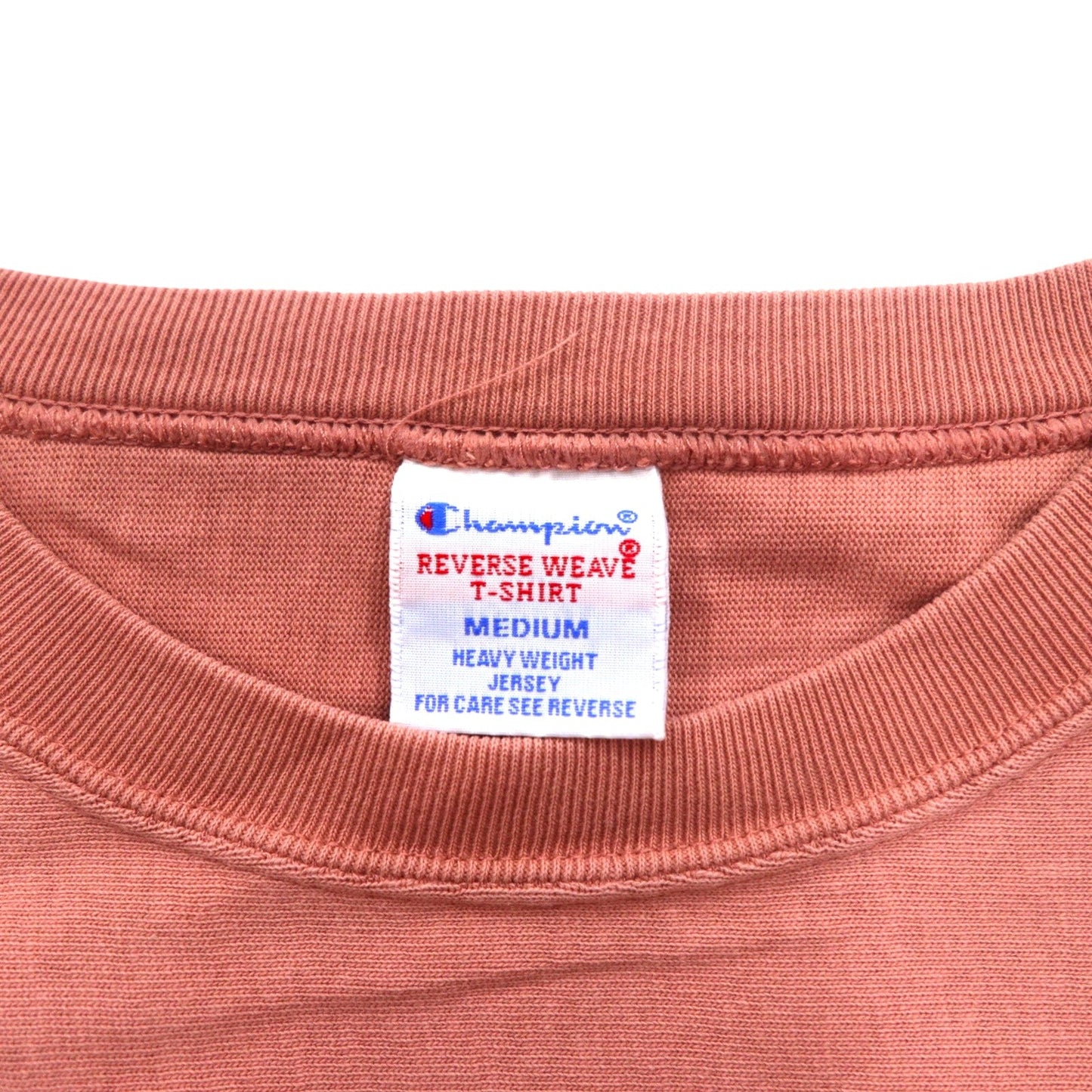 Champion リバースウィーブ REVERSE WEAVE T-SHIRT スウェット  M ピンク スクリプトロゴ 刺繍 C8-P404