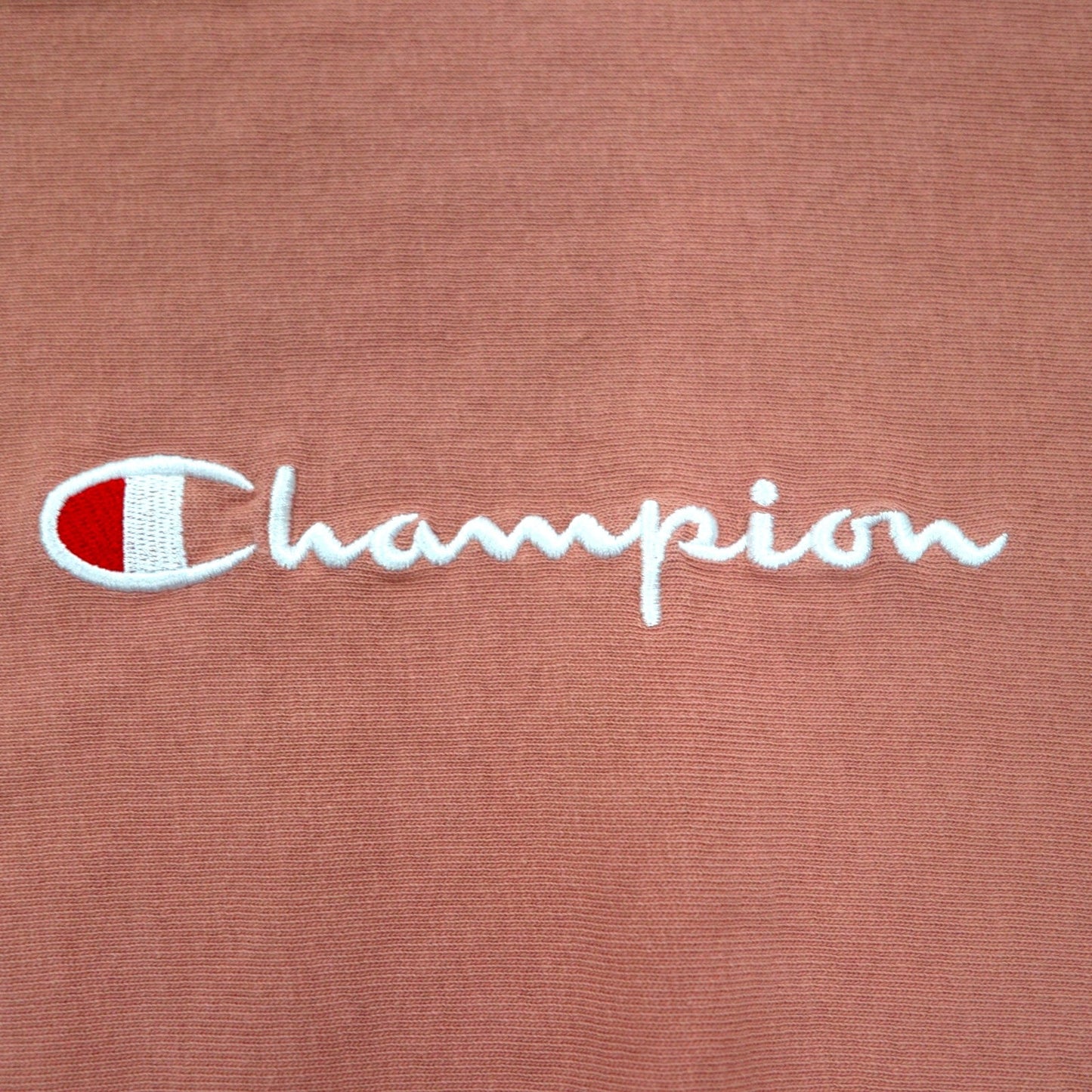 Champion リバースウィーブ REVERSE WEAVE T-SHIRT スウェット  M ピンク スクリプトロゴ 刺繍 C8-P404