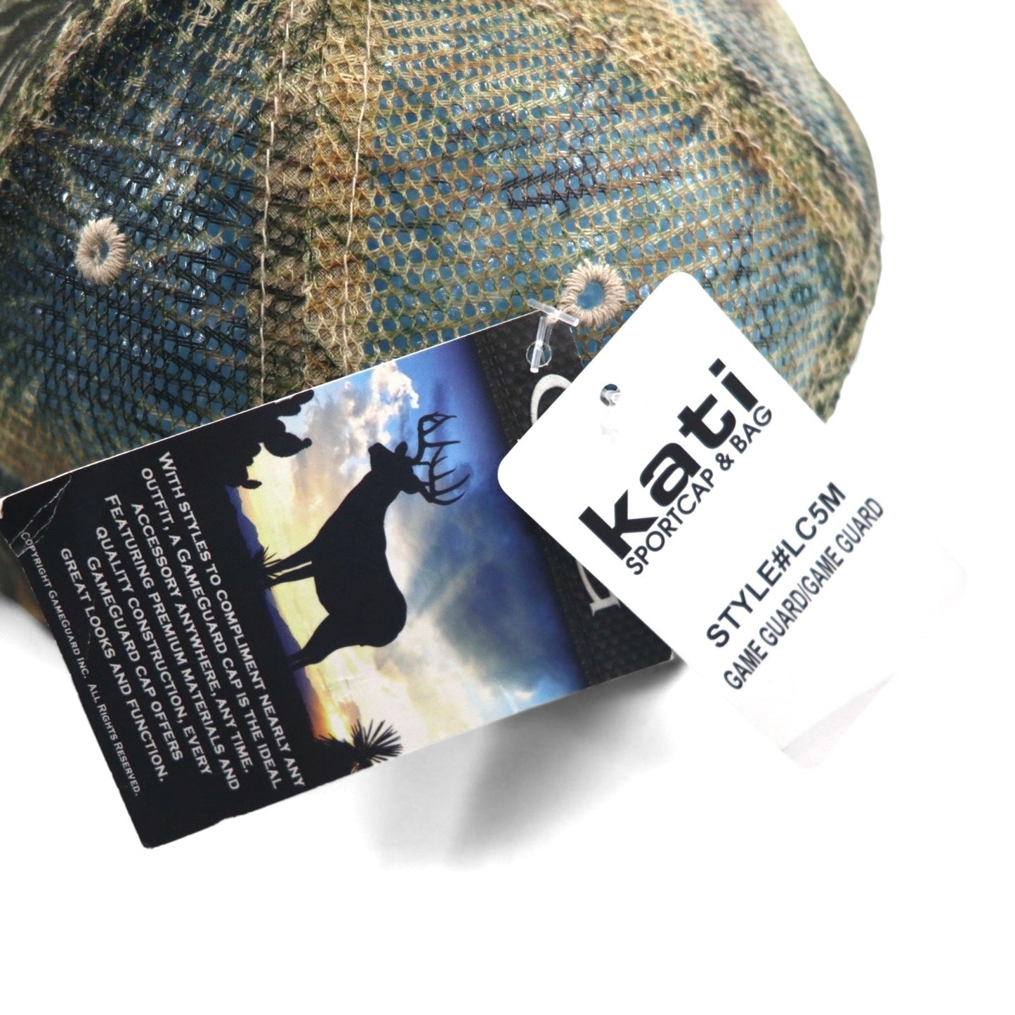 kati sportcap カモフラ リアルツリー メッシュキャップ ONE カーキ CEN-TEX WILDLIFE CONNECTION 未使用品