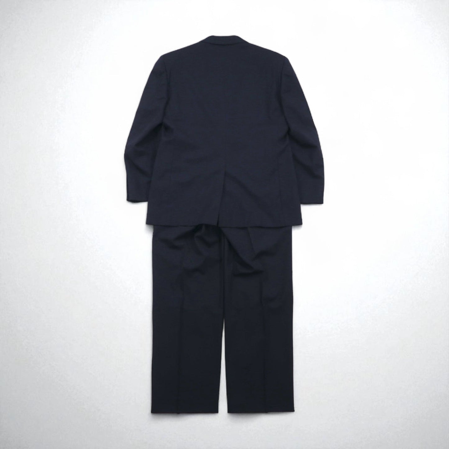 Brooks Brothers 3B スーツ セットアップ M ネイビー ウール 2タック ワイド