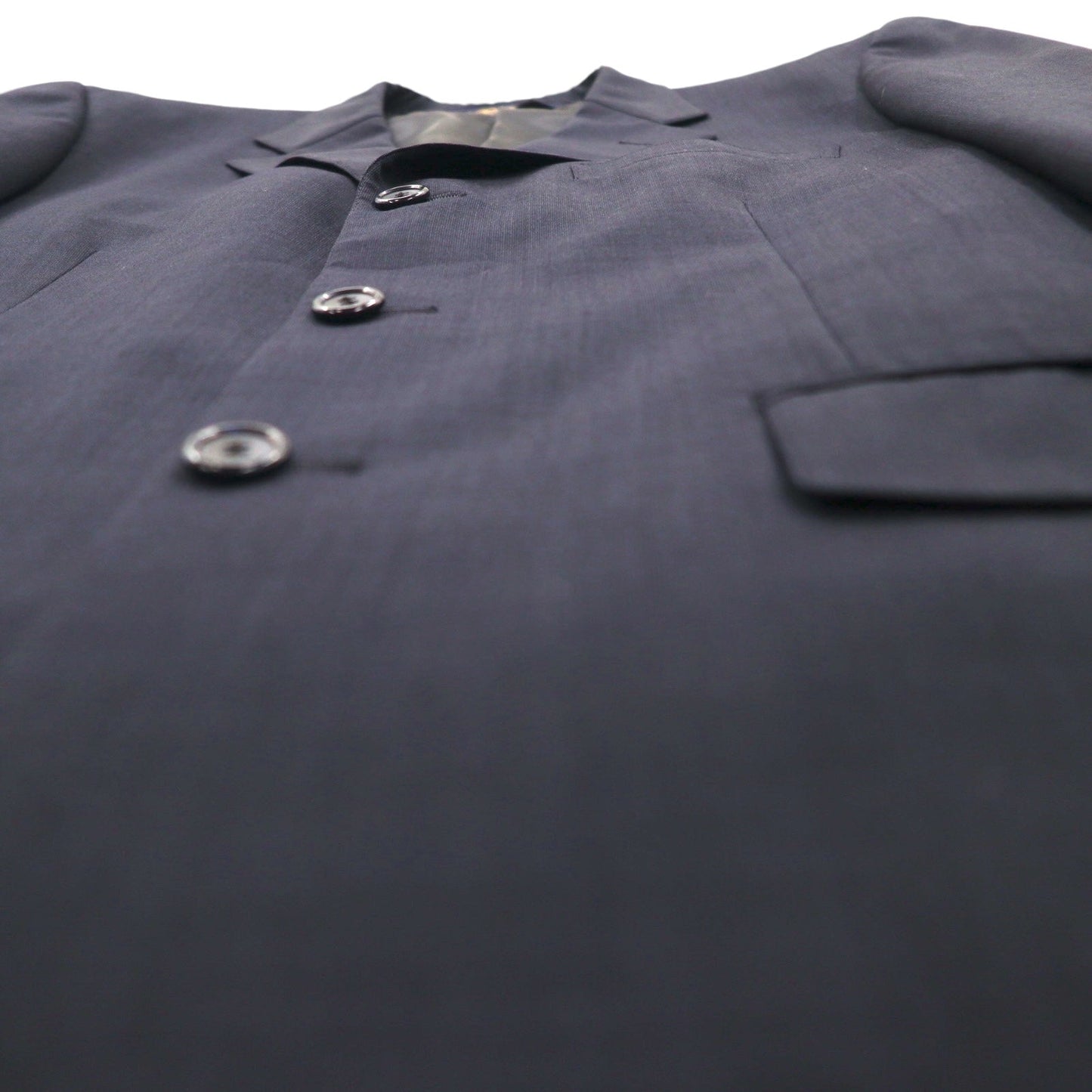 Brooks Brothers 3B スーツ セットアップ M ネイビー ウール 2タック ワイド