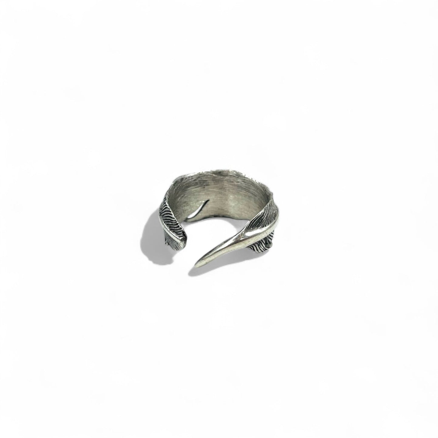 Vintage Silver Feather Ring フェザー リング 指輪 18号 シルバー 925 ネイティブアメリカン